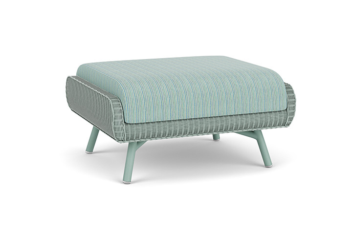 Lloyd Flanders™ Essence Ottoman - Sea Glass