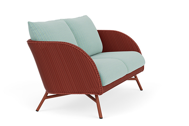 Lloyd Flanders™ Essence Loveseat - Terracotta