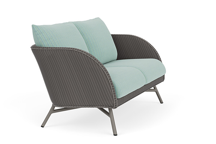 Lloyd Flanders™ Essence Loveseat - Pewter