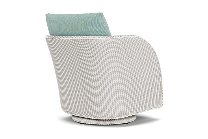 Lloyd Flanders™ Essence Swivel Glider Lounge Chair - White