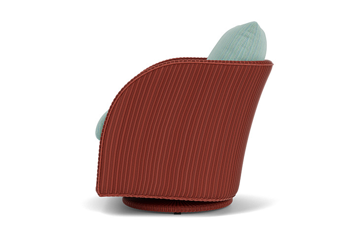 Lloyd Flanders™ Essence Swivel Glider Lounge Chair - Terracotta