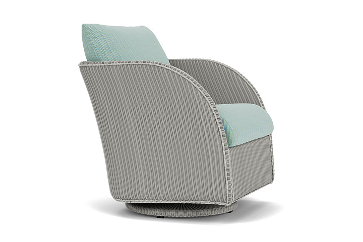 Lloyd Flanders™ Essence Swivel Glider Lounge Chair - Platinum