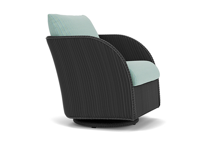 Lloyd Flanders™ Essence Swivel Glider Lounge Chair - Charcoal