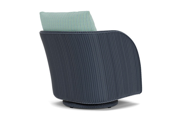 Lloyd Flanders™ Essence Swivel Glider Lounge Chair - Denim Blue