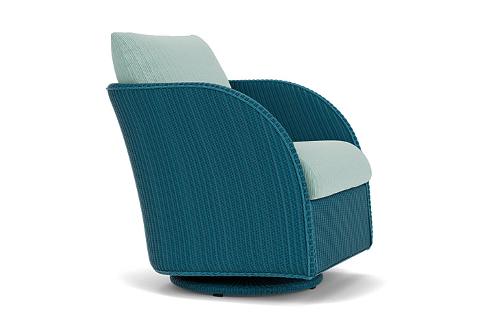 Lloyd Flanders™ Essence Swivel Glider Lounge Chair - Peacock