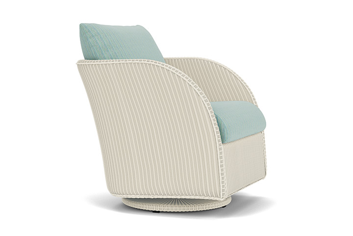 Lloyd Flanders™ Essence Swivel Glider Lounge Chair - Ivory