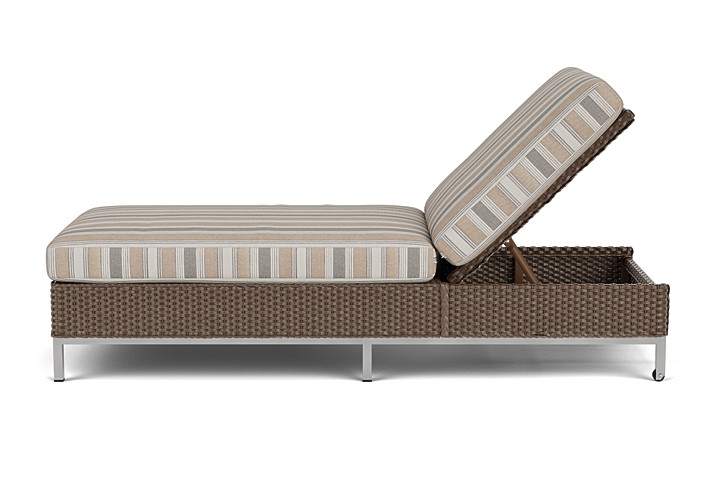 Lloyd Flanders™ Elements Elements Chaise - Bark