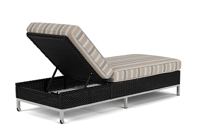 Lloyd Flanders™ Elements Elements Chaise - Ebony