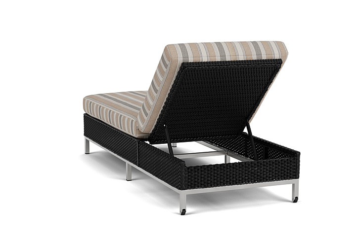 Lloyd Flanders™ Elements Elements Chaise - Ebony