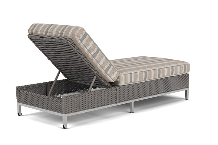 Lloyd Flanders™ Elements Elements Chaise - Pewter