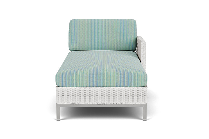 Lloyd Flanders - Elements Left Arm Chaise with Loom Arm and Back