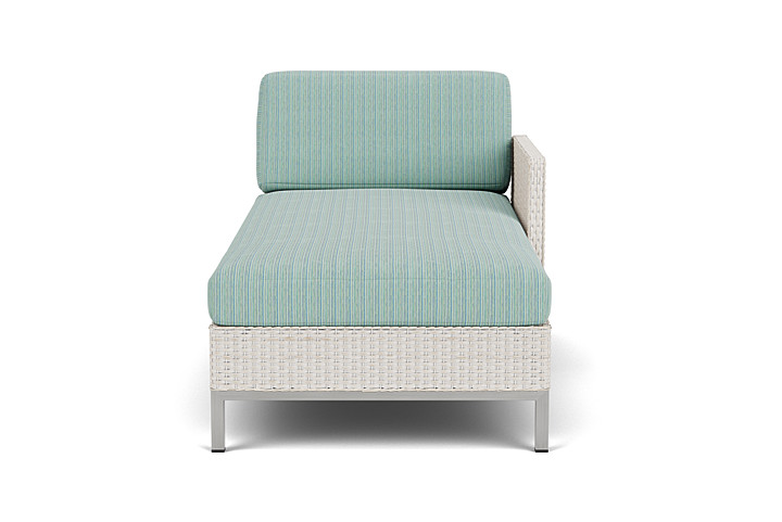 Lloyd Flanders - Elements Left Arm Chaise with Loom Arm and Back