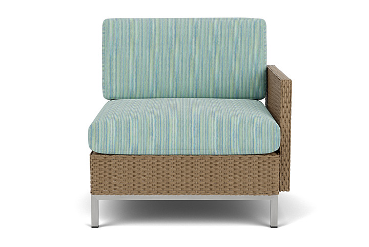 Lloyd Flanders - Elements  Left Arm Lounge Chair with Loom Arm and Back