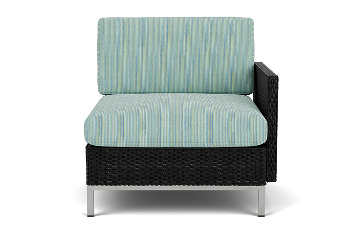 Lloyd Flanders - Elements  Left Arm Lounge Chair with Loom Arm and Back