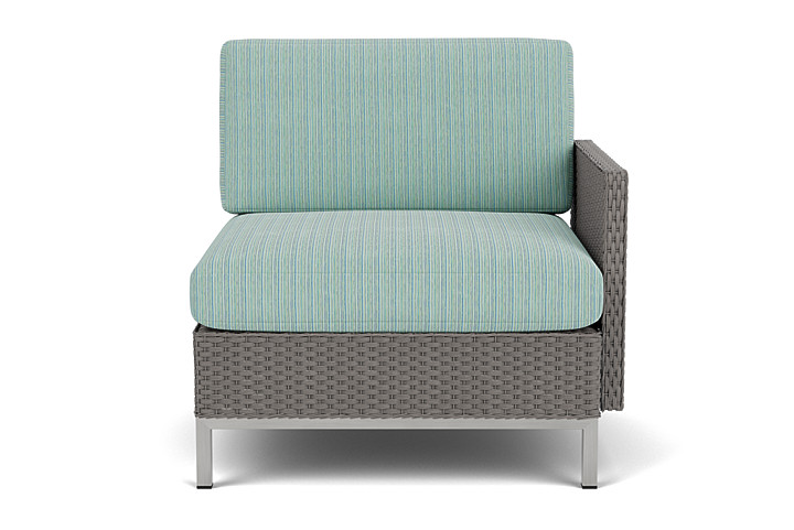 Lloyd Flanders - Elements  Left Arm Lounge Chair with Loom Arm and Back