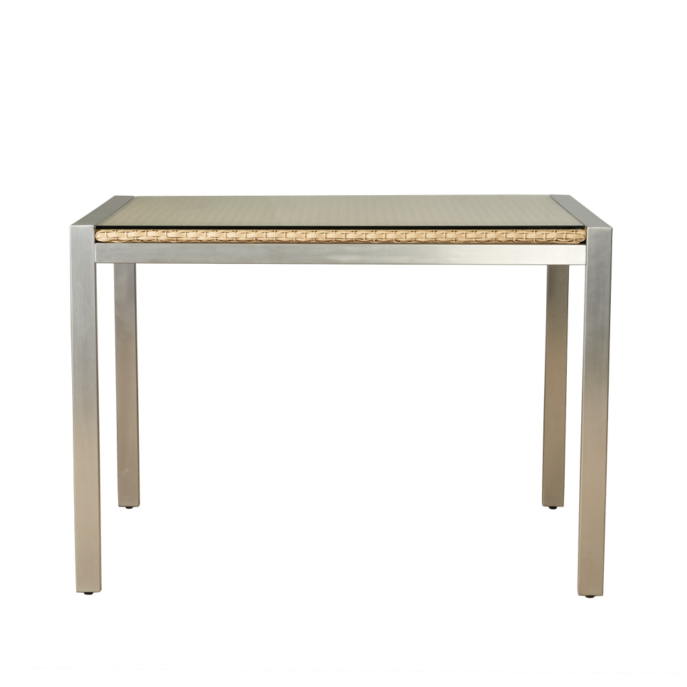 Lloyd Flanders™ Elements 42" Square Dining Table - Linen