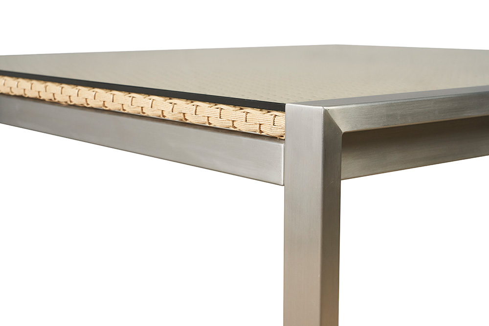 Lloyd Flanders™ Elements 42" Square Dining Table - Fawn