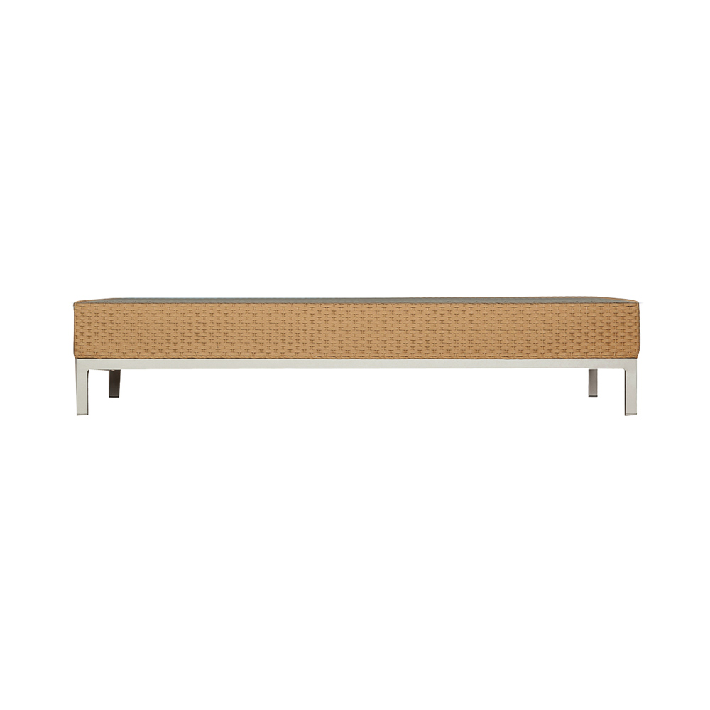 Lloyd Flanders™ Elements 60" Rectangular Cocktail Table - Fawn