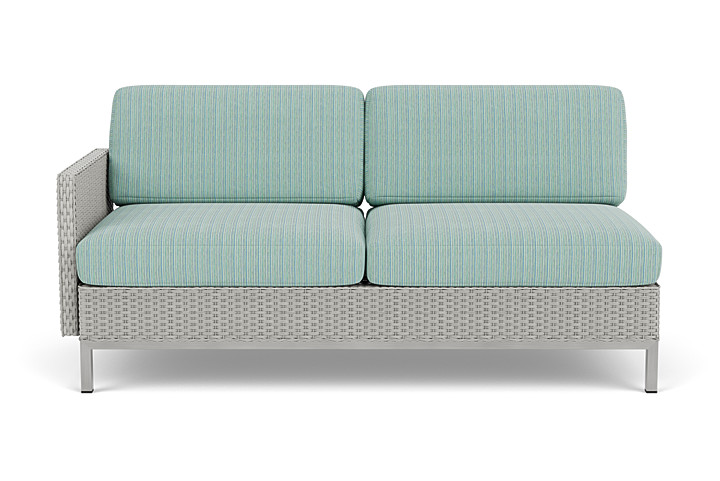 Lloyd Flanders - Elements Right Arm Settee with Loom Arm and Back