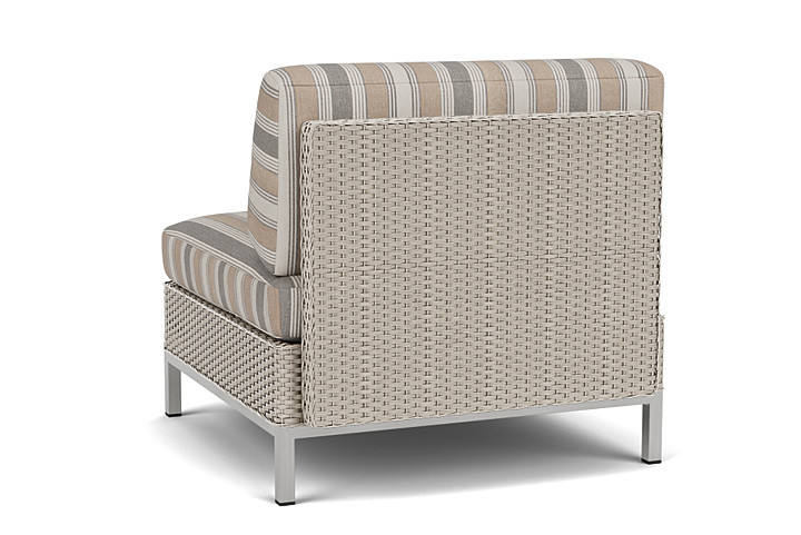 Lloyd Flanders™ Elements Armless Lounge Chair with Loom - Linen