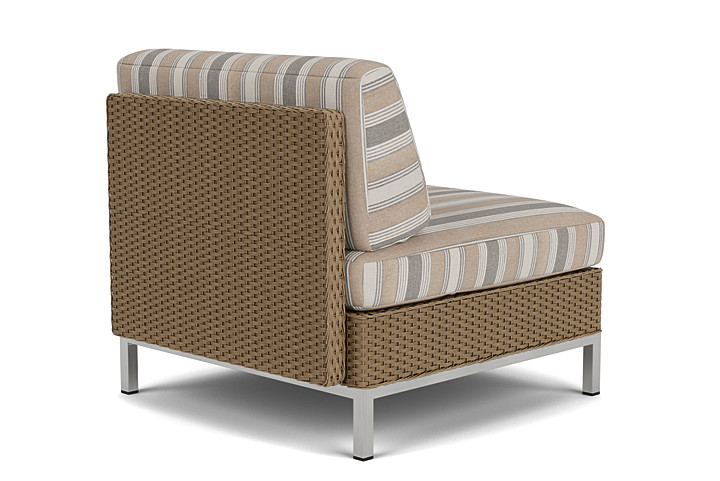 Lloyd Flanders™ Elements Armless Lounge Chair with Loom - Fawn