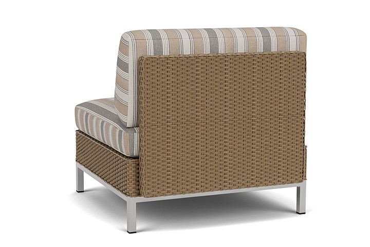 Lloyd Flanders™ Elements Armless Lounge Chair with Loom - Fawn