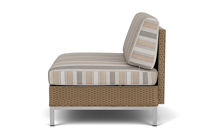 Lloyd Flanders™ Elements Armless Lounge Chair with Loom - Fawn