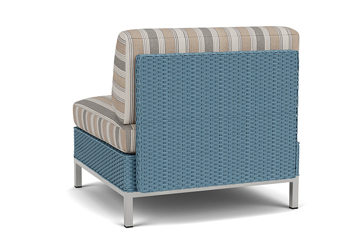 Lloyd Flanders™ Elements Armless Lounge Chair with Loom - Stillwater