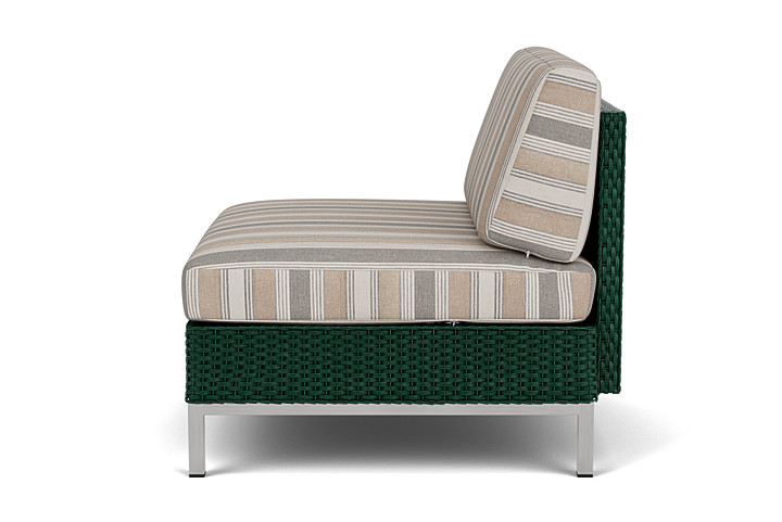 Lloyd Flanders™ Elements Armless Lounge Chair with Loom - Woodland