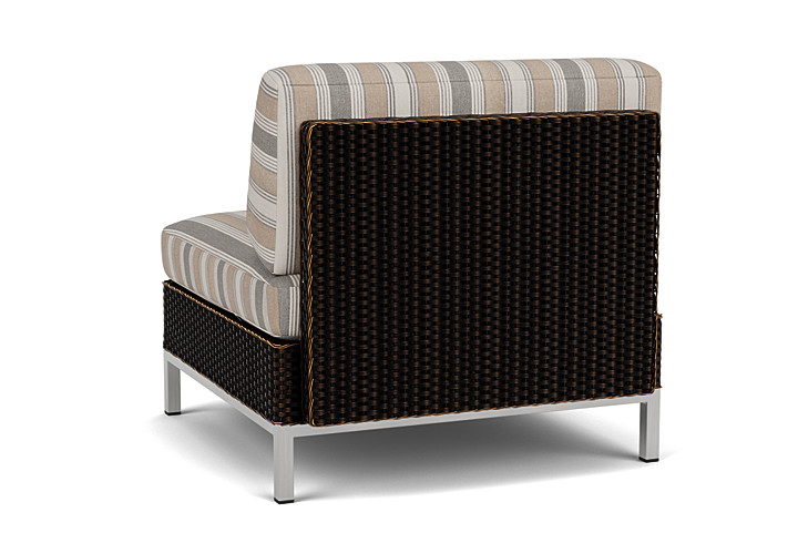 Lloyd Flanders™ Elements Armless Lounge Chair with Loom - Mink