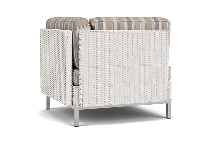 Lloyd Flanders™ Elements Corner Sectional with Loom Back - White