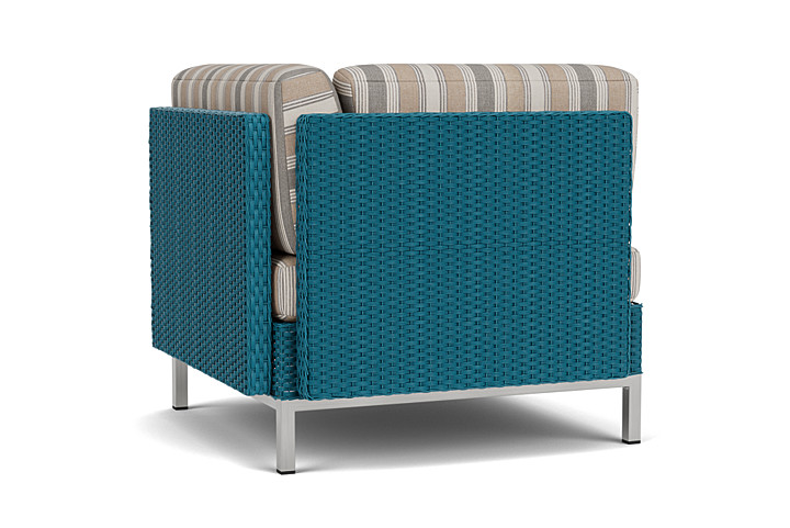 Lloyd Flanders™ Elements Corner Sectional with Loom Back - Peacock