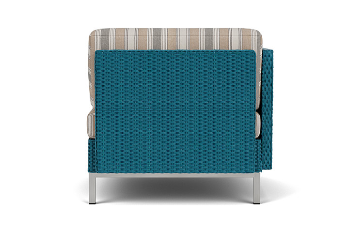 Lloyd Flanders™ Elements Corner Sectional with Loom Back - Peacock