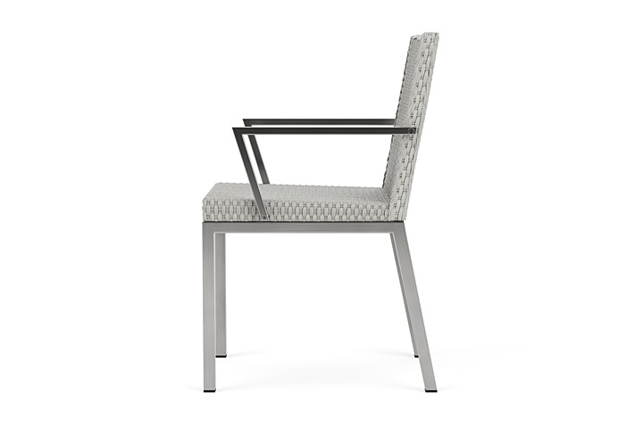 Lloyd Flanders™ Elements Dining Armchair - Platinum