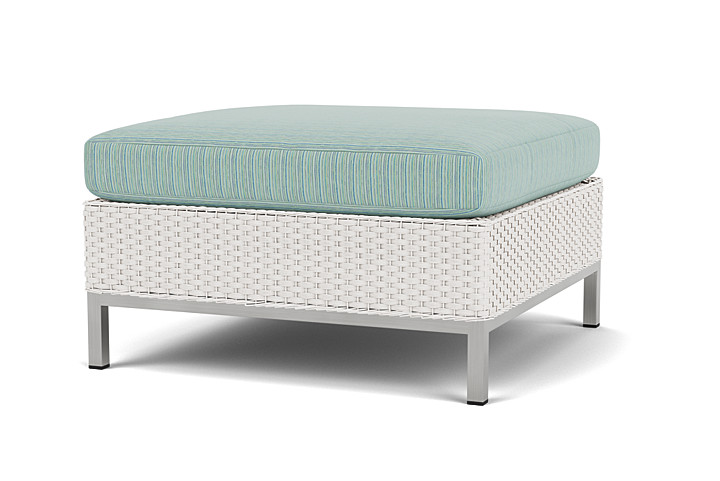 Lloyd Flanders™ Elements Ottoman  - White