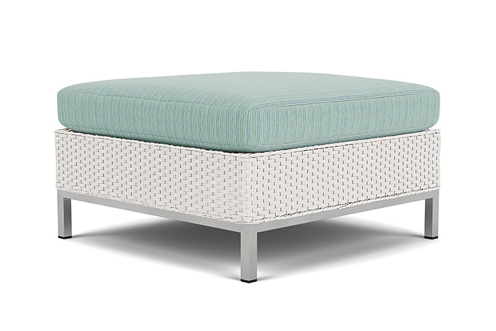 Lloyd Flanders™ Elements Ottoman  - White