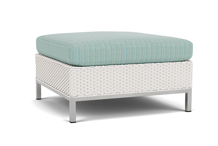 Lloyd Flanders™ Elements Ottoman  - White