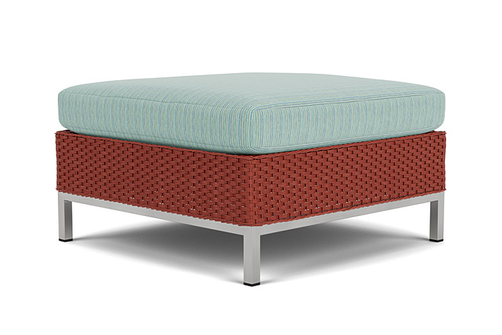 Lloyd Flanders™ Elements Ottoman  - Terracotta