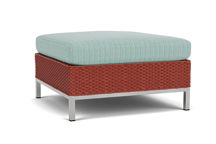 Lloyd Flanders™ Elements Ottoman  - Terracotta