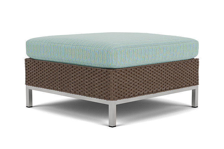 Lloyd Flanders™ Elements Ottoman  - Bark