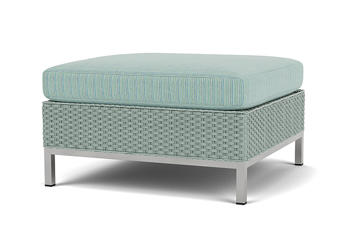 Lloyd Flanders™ Elements Ottoman  - Sea Glass