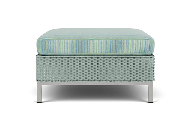 Lloyd Flanders™ Elements Ottoman  - Sea Glass