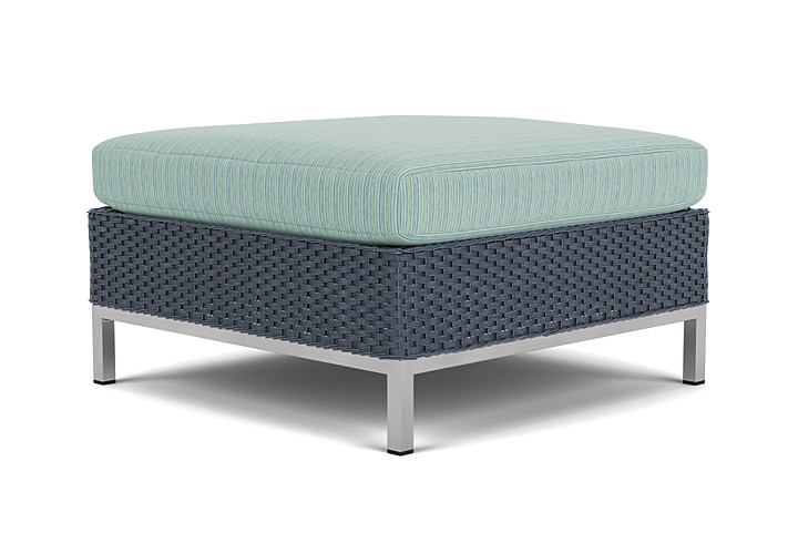 Lloyd Flanders™ Elements Ottoman  - Denim Blue