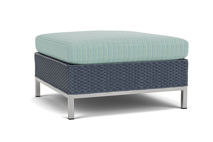 Lloyd Flanders™ Elements Ottoman  - Denim Blue