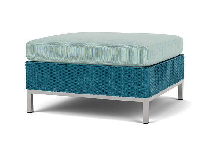 Lloyd Flanders™ Elements Ottoman  - Peacock