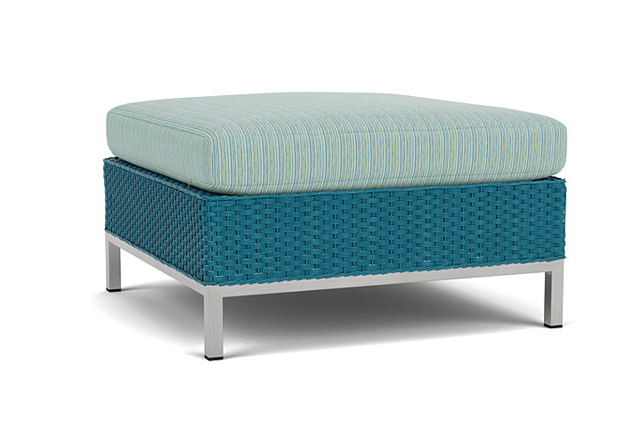 Lloyd Flanders™ Elements Ottoman  - Peacock