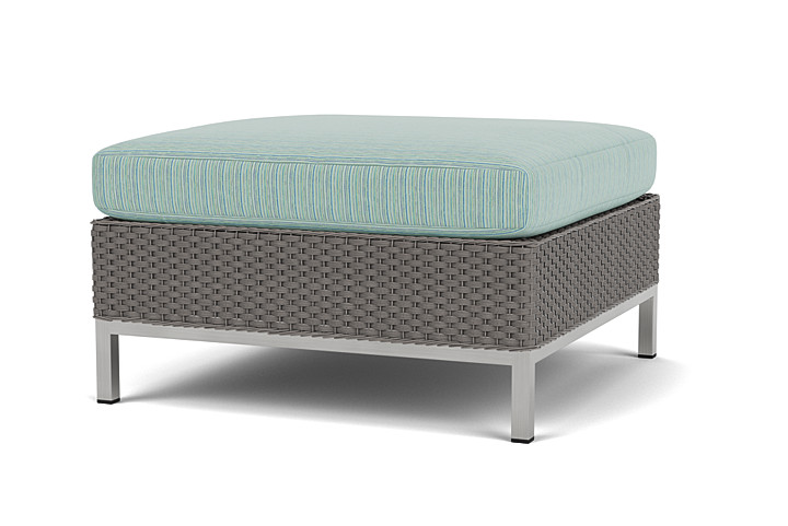 Lloyd Flanders™ Elements Ottoman  - Pewter