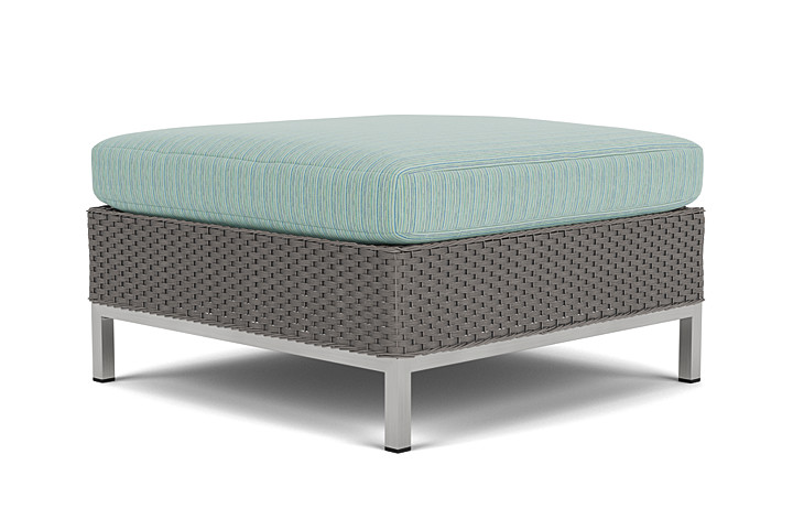 Lloyd Flanders™ Elements Ottoman  - Pewter