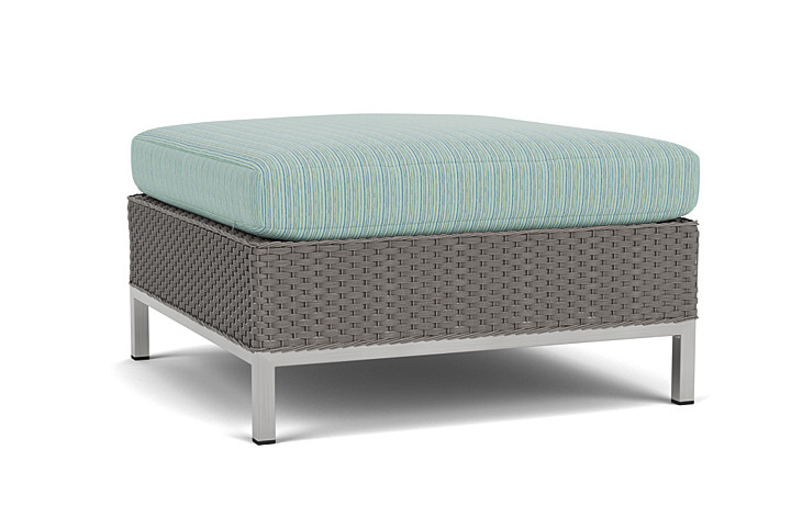 Lloyd Flanders™ Elements Ottoman  - Pewter