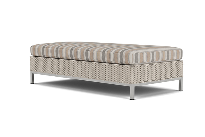 Lloyd Flanders™ Elements Large Ottoman - Linen